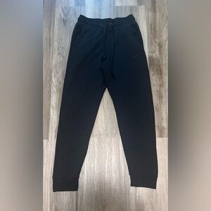 Men's Akademiks Thick Cuffed Sweatpants W/Drawstring